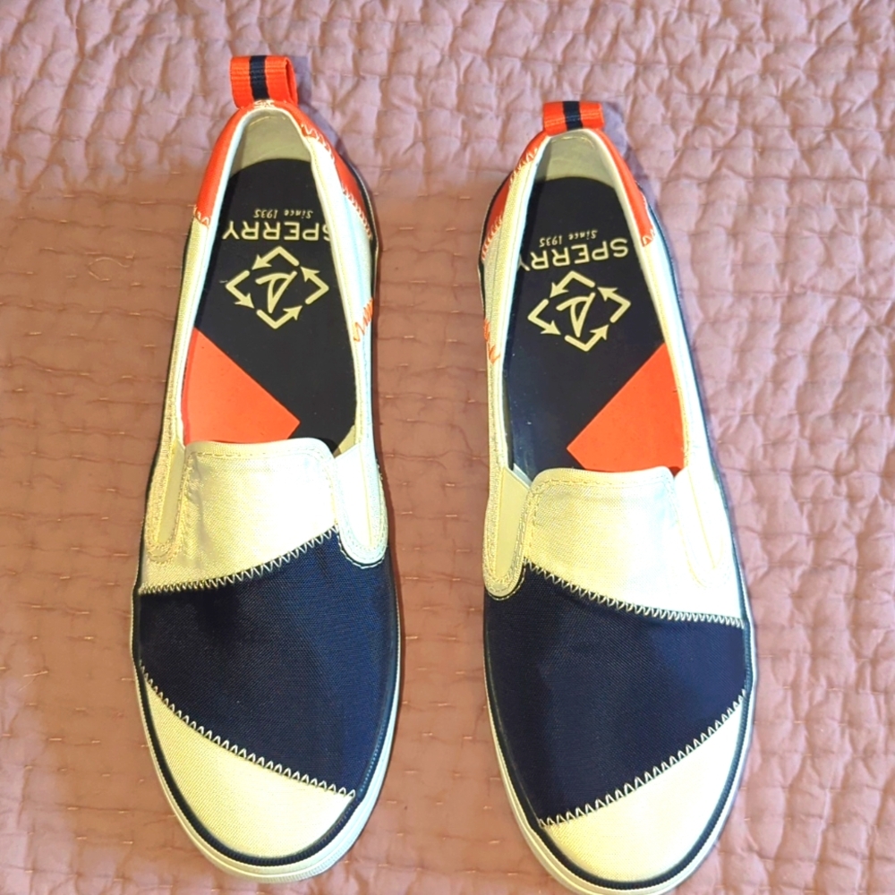 New Sperry Women’s Crest Twin Gore Bionic size 7 Detroit Tigers